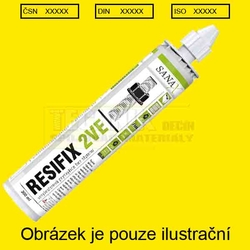 Lepidlo na kotvy BETON Resi Fix 2VE 300ml  28.3 MPa Chemická malta -10"C