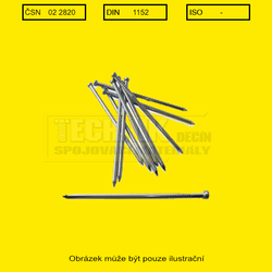 Hřebík kolářský 1,4x25 (bal.100 ks)  ČSN02 282  DIN  ISO