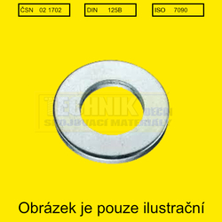 Podložka 31  TZN          1702  100HV  Din 125BHV