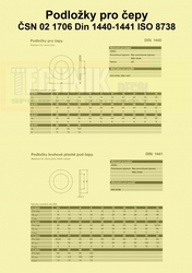 Podložka 28          1706  Din 1441  pro čepy