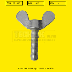 4x10  Zn          1365          Din 316  křídlový German form