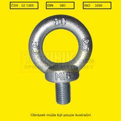 36x3  Zn          1369  C15  Din 580  šroub závěsný