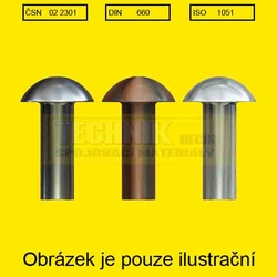 Nýt Cu  4x10          2301  Din 660