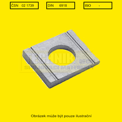 Podložka 13  TZN          1739 10.9  Din 6918  4hran pro nosník U  8%
