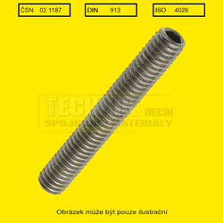 6x10  Zn          1187 14.9  Din 913 stavěcí imbus + plochý