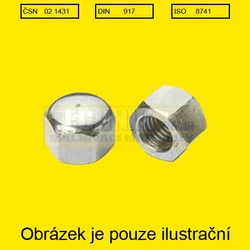 M 16x1.5  Zn          Din 917  /6/ matice uzavřená nízká