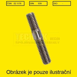 8x40  Zn          1176  8.8  Din 939  1.25d závrtný do litiny