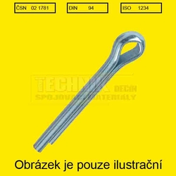 Závlačka  3.2x40  A2          1781  Din 94