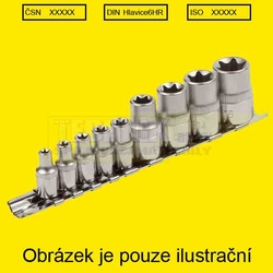 Hlavice nástrčná 1/4" 6hran  10mm  GOLA