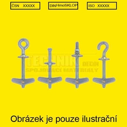 FISCH K 54 hmož.sklopná plastová  ČSN  DIN  ISO