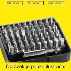 Hrot TORX UPAT ISOTIN T25  ČSN  DIN  ISO