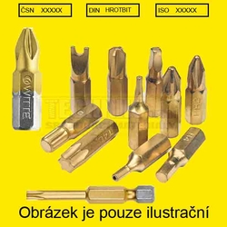 Hrot TORX UPAT T25/70mm  ČSN  DIN  ISO