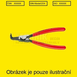 Kleště seger - HŘÍDEL KNIPEX 19-60mm Zahnuté 90°  Din 5254 B