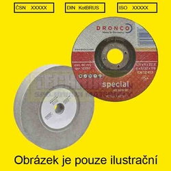 Kotouč brusný 180x22.2x6  AS 30-R BF 6mm flexo  Dronco