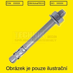 Kotva průvlaková FM 12x 80  Zn