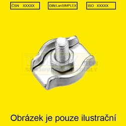 Svorka lanová  2.0mm  A2  Simplex