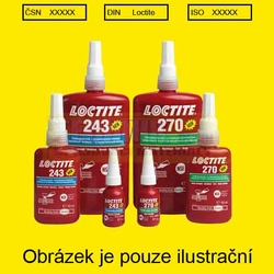 Loctite 243 lepidlo na závity střední pevnost  50ml 