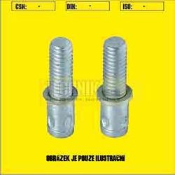 Nýt šroubový  6x14.5  Zn  0.5-3mm (délka šroubu=20mm)