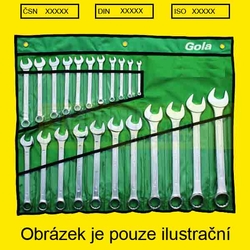 Sada klíčů očkoplochých Gola 6-36  600025