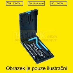 Sada na opravu závitů M 14x1.5 L= 1.5D  V-Coil(od M14 vrták nedodáván) potřebný vrták 14.5