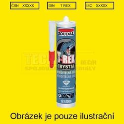 Tmel TREX  280ml SOUDAL lepící - Crystal čirý