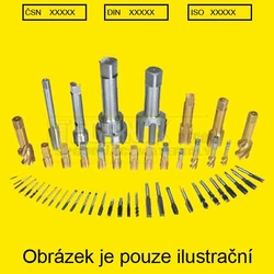 Závitník UNC Nr. 12 (5.49mm 24závitů/1")  Din 376 HSS-E strojní Forma C/35